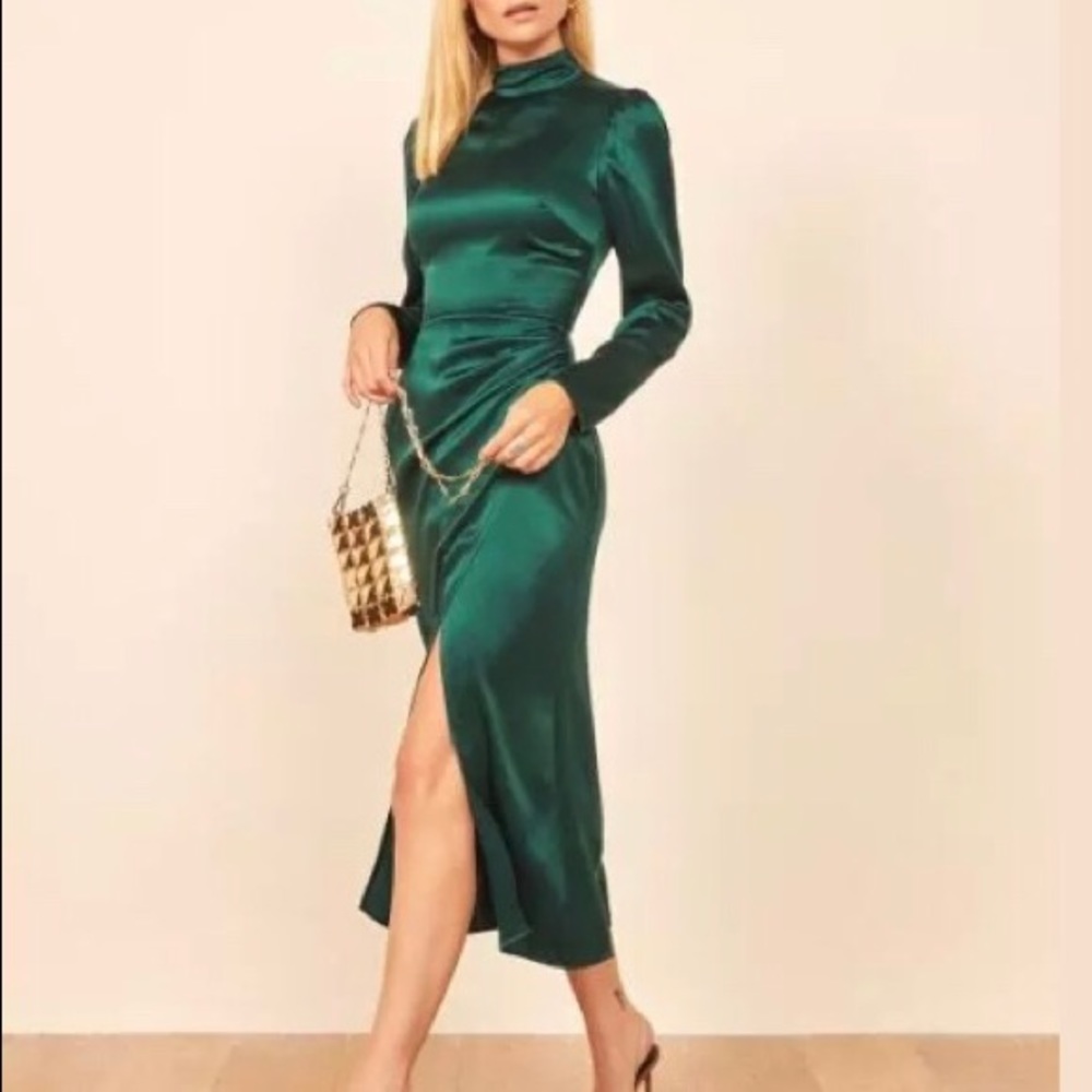 Emerald Carmelina dress emerald